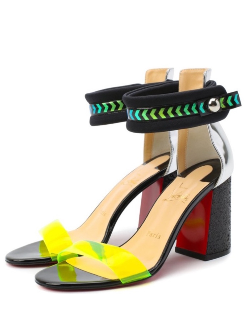 Christian Louboutin Tennis
Elbow 85 Pvc neon RETAIL 995